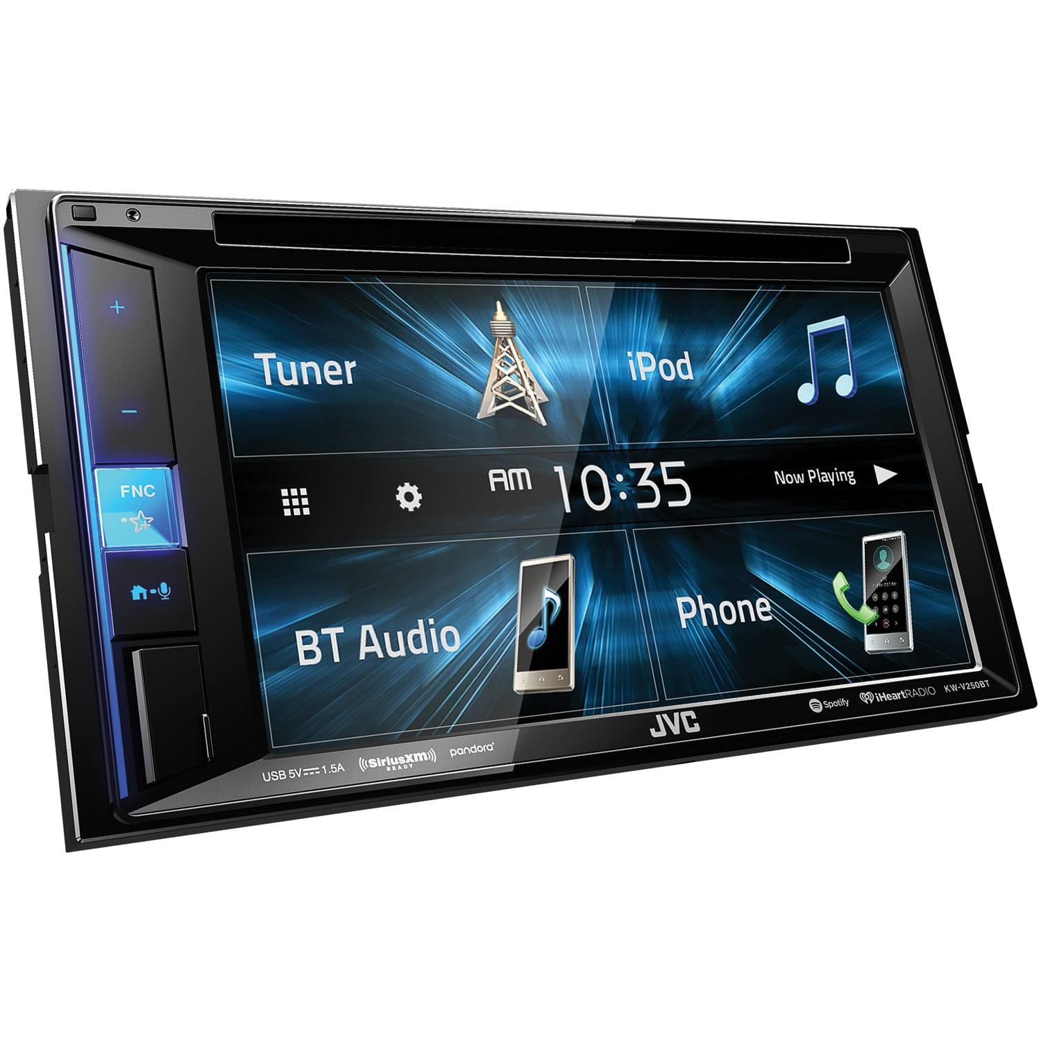 JVC KW-V250BT 6.2" Double Din DVD CD Car