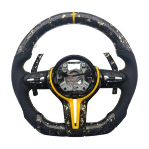 ნახშირბადის ბოჭკოვანი BMW საჭე