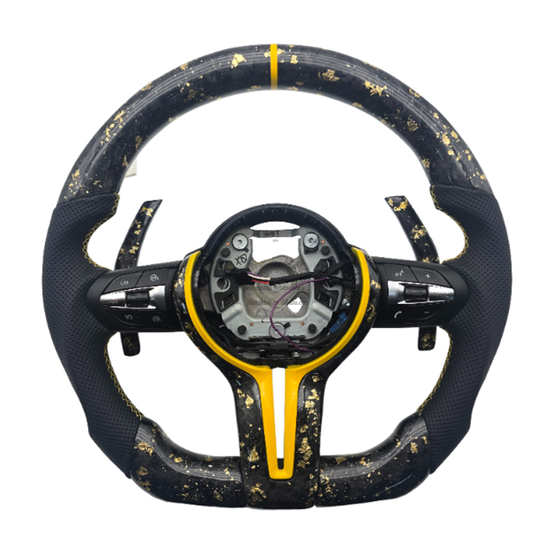 ნახშირბადის ბოჭკოვანი BMW საჭე