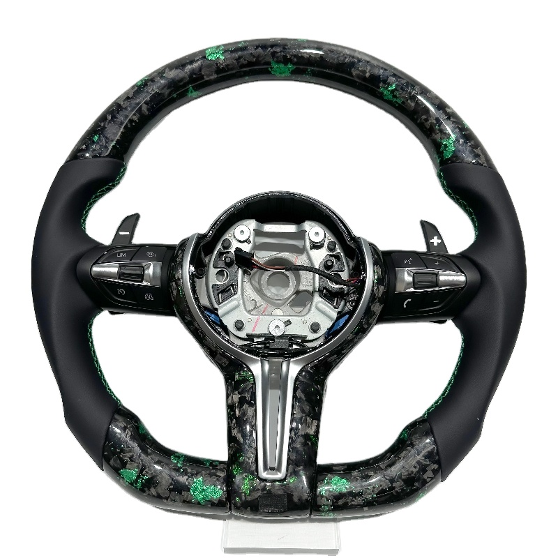 ტყავის სპორტული საჭე