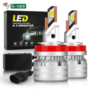 LED ფარები 140W ავტომობილის განათების სისტემა