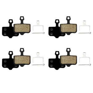 4 Pairs Resin Bicycle Bike Disc Brake Pads for Avid Elixir R/CR/CR-MAG/E1/3/5/7/9 SRAM RED FORCE AXS Level T/TL X0 XX DB1/3/5