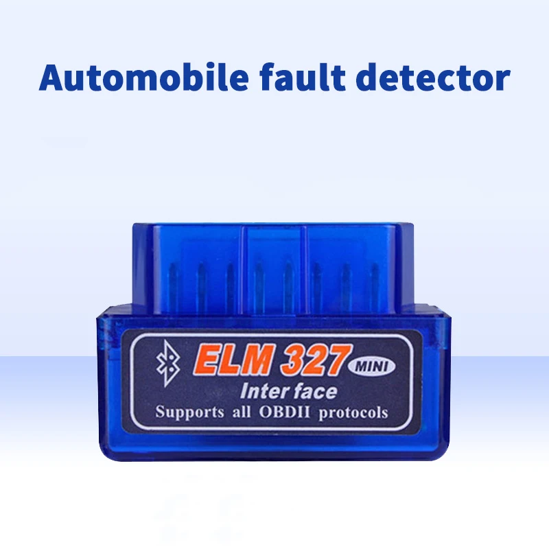 Super Mini Elm327 Bluetooth5.1 V2.1 OBD 2 ავტომობილის დიაგნოსტიკური ინსტრუმენტი ჭკვიანი კოდის წამკითხველი