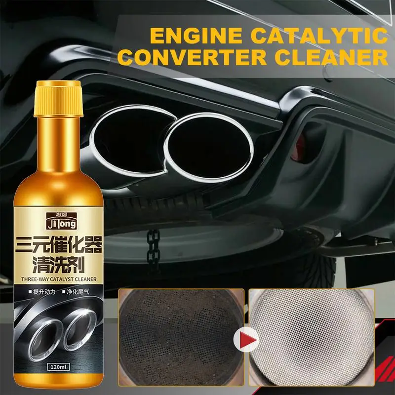 Catalytic Cleaner Diesel Particulate Filter Car Catalyst Converter Auto Parts Accessory Catalytic Converter Cleaner-Engine 120ml