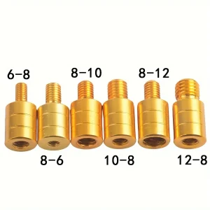 ბადის ანკესის კაფსულის შემაერთებელი M6/M8/M10/M12 ხრახნიანი ბადის თავის ადაპტერი სათევზაო