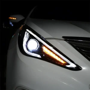 Hyundai Sonata-ს 2011-2015 წლების ავტომობილის წინა LED ფარები,