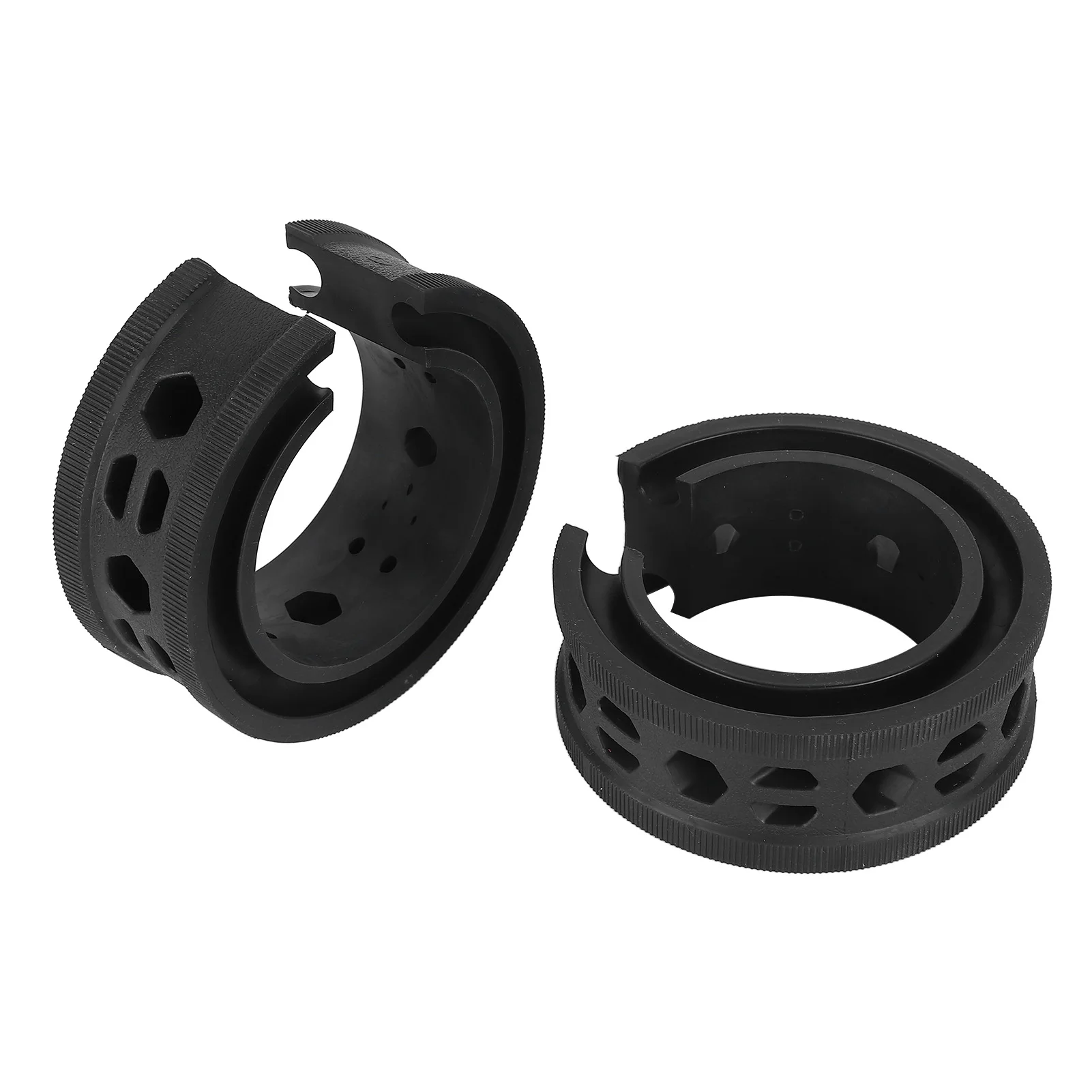 2PCS Auto Spring Bumper Buffer C Type Reduce Noise Anti Vibration Universal Spring Shock Absorber Cushion for Cars