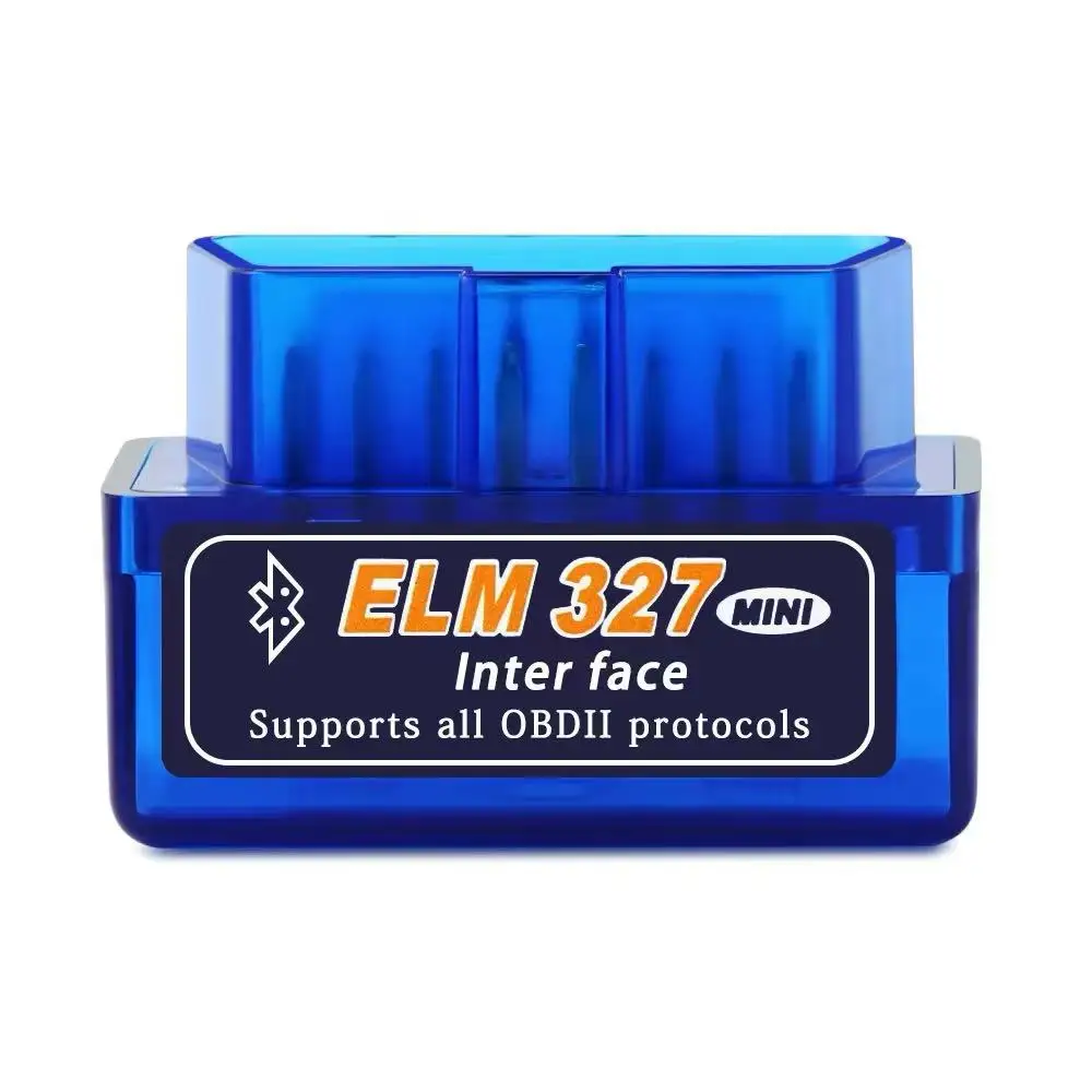 ახალი მინი ELM327 Bluetooth V2.1 OBD2 ავტო დიაგნოსტიკური სკანერი