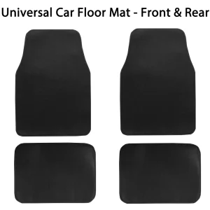 Universal Car Floor Mat Front & Rear Automotive Carpet Floor Mats For Auto SUV Sedans Vans Accessories Dirt and wear-resistant