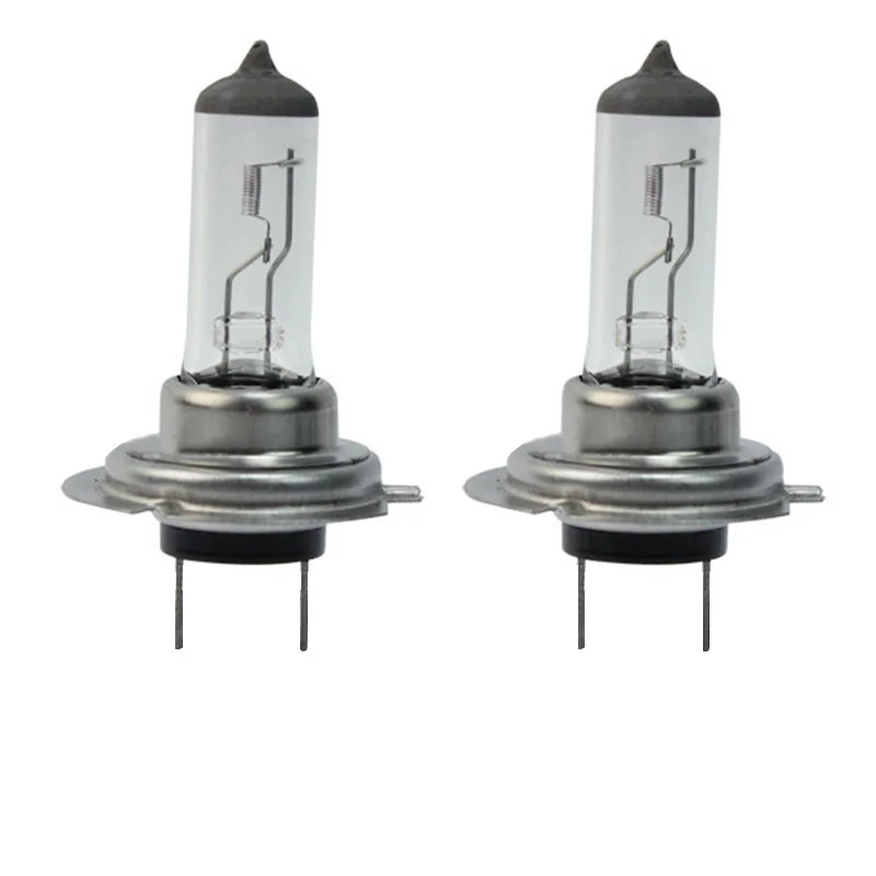 ავტომობილის H7 ქსენონის ფარები 12V 55W 6000K ჰალოგენური თეთრი ნათურები ავტომობილის ნისლის